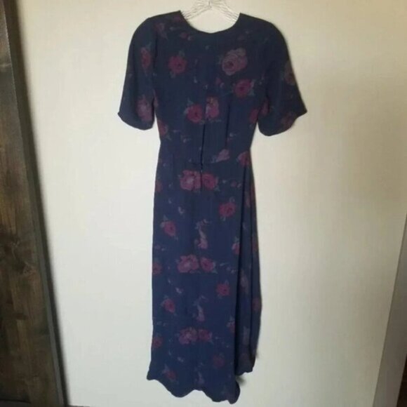 Aritzia Babaton Floral Faux Wrap Dress 00 - Picture 9 of 13